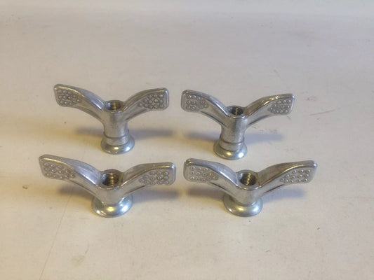 NOS Set Of Four Vintage Road Bike Fixie Bicycle Wing Nuts 3/8"-26