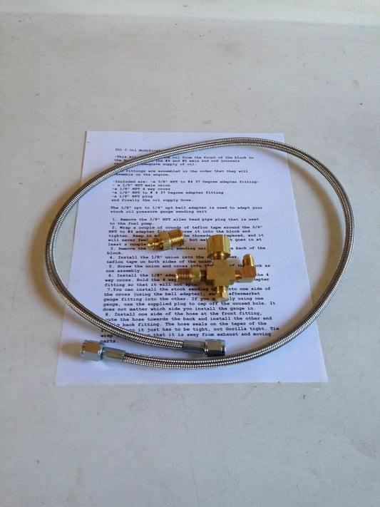 351 C Cleveland CJ 400 M Oil System Modification Kit